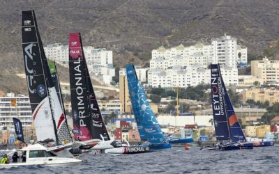 La flota del Pro Sailing Tour ya navega en Gran Canaria