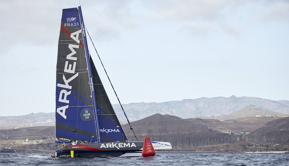 Arkema 4 pulveriza el récord de vuelta a Gran Canaria